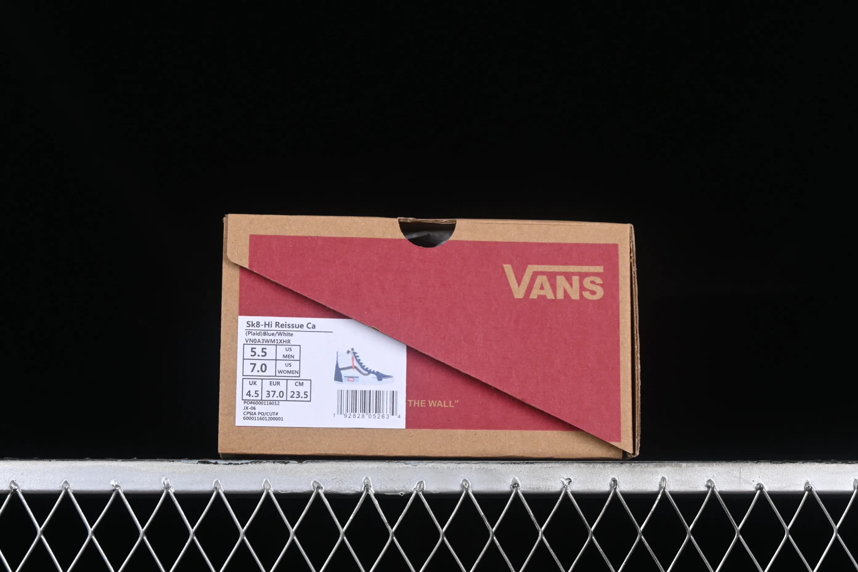 All categories Vans Vans series Vans Hi Vans high-top Vans Vault Sk8-Hi Cap LX deconstruction high-top canvas sneakers VN0A3WM1XHR
